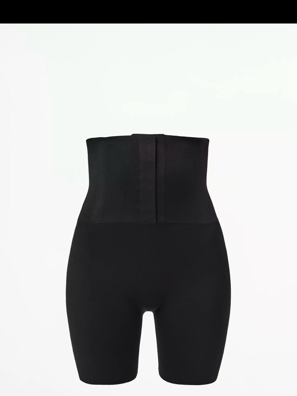 Zara Black High Waist Shaping Shorts